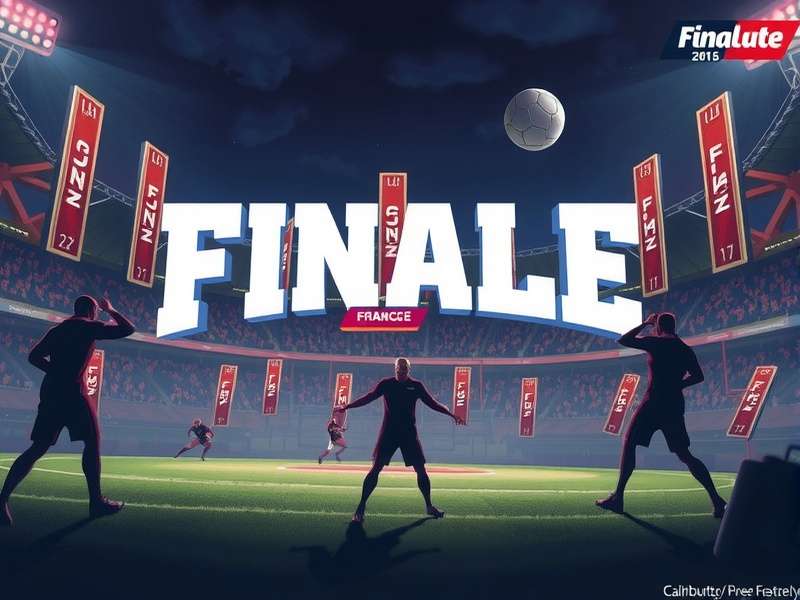 MetLife Stadium illuminated at night during a major event