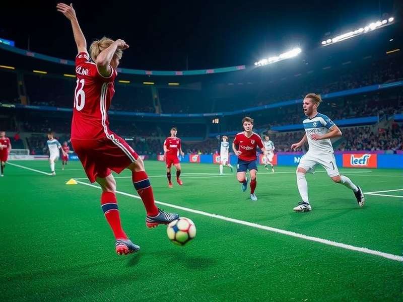 MetLife Stadium aerial view during a major event