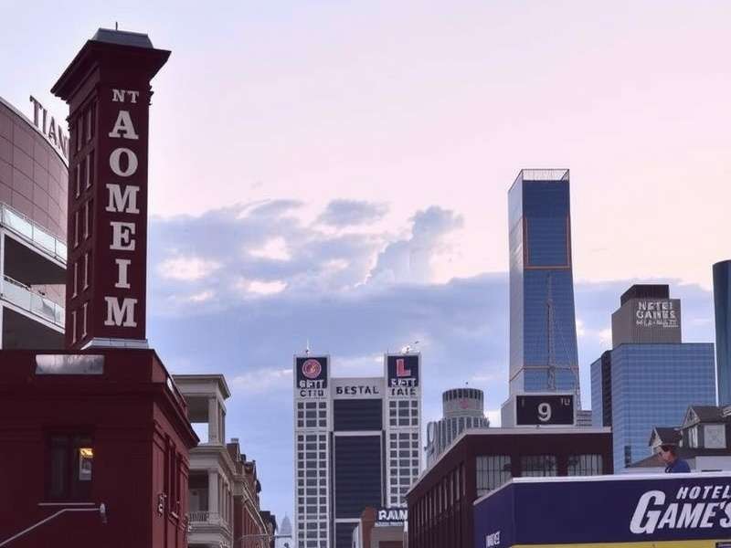 Modern facade of the Embassy Suites by Hilton Meadowlands