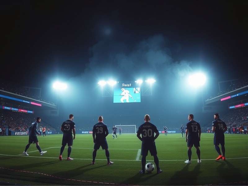 Aerial view of MetLife Stadium on a game day, full of fans