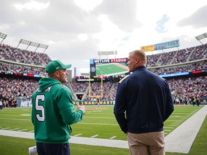 MetLife Stadium aerial view during an event