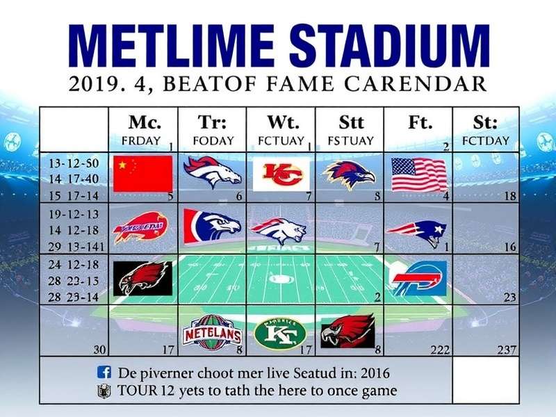 Aerial view of MetLife Stadium during a night game