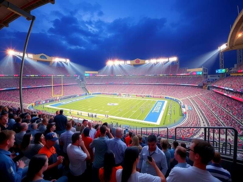 Luxurious interior lounge view of MetLife Stadium Club Level with modern seating and bar