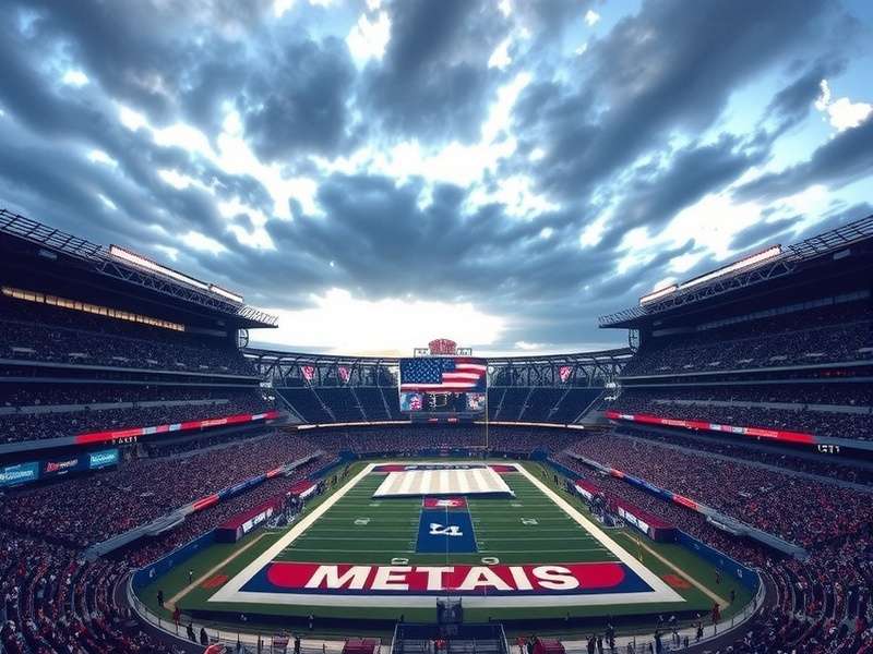Moody's Gate entrance at MetLife Stadium with fans entering