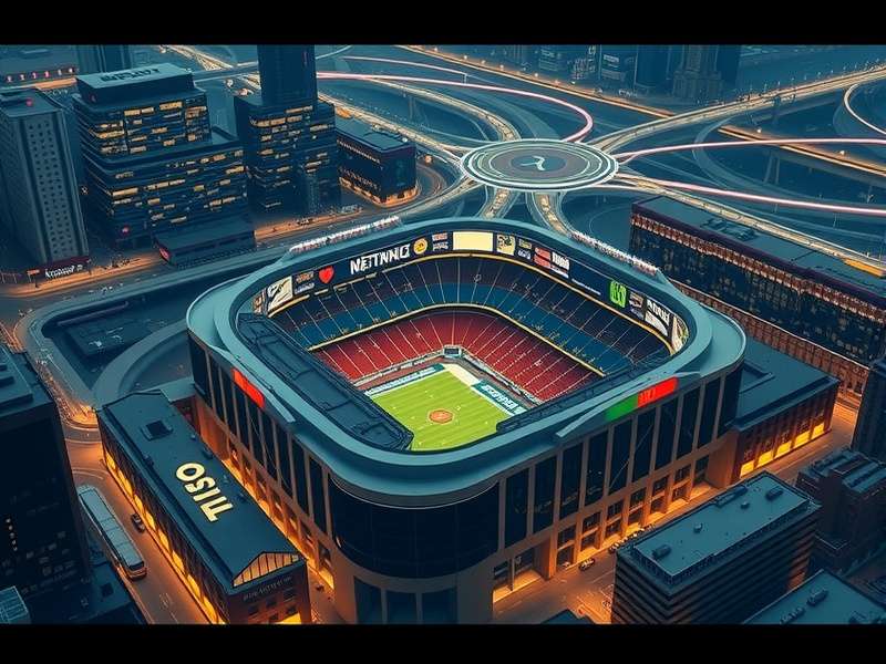 Detailed map of MetLife Stadium Gold Parking areas with entrances and key landmarks