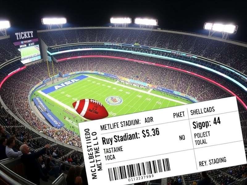 MetLife Stadium seating map highlighting value zones and premium sections