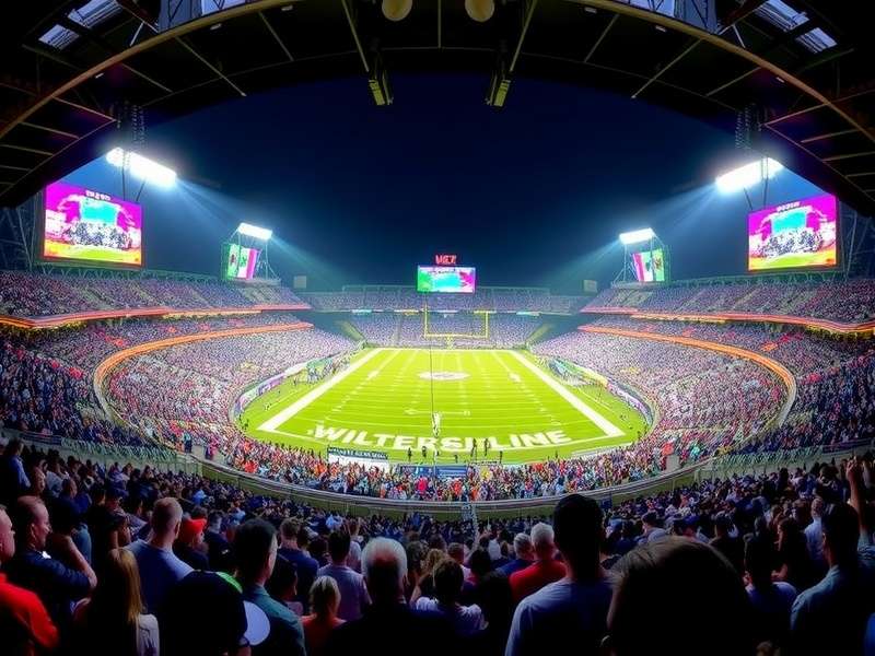 Infographic comparing MetLife Stadium seating for football vs. end-stage concert