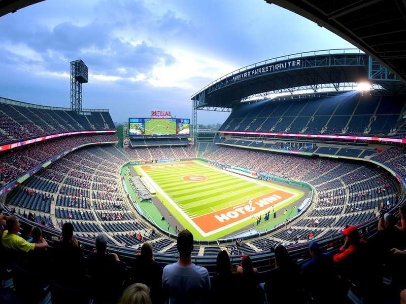 MetLife Stadium concert seating panoramic view from section 132